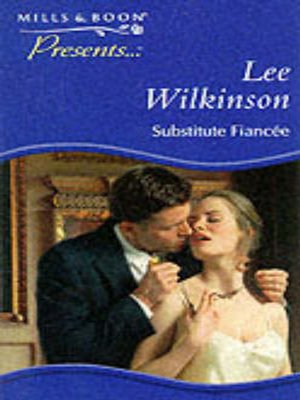 cover image of Substitute fiancee